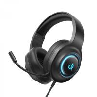 QCY V200 Pro USB Black - Wired RGB Gaming Headset PS4/PS5/PC