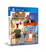 Worms Battlegrounds + Worms Weapons Of Mass Destruction  PS4 NEW