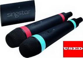 Singstar Wireless Microphones PS3 UNBOXED