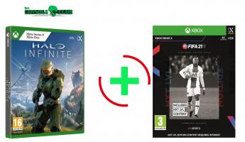 Halo Infinite   XBOX Series X  +  FIFA 21 Next Level  XBOX Series X  NEW