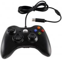 XBOX 360 / PC Wired Controller Black (UNOFFICIAL)