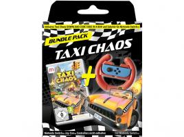 Taxi Chaos ( CIAB) Steering Wheel Bundle  Nintendo Switch  NEW