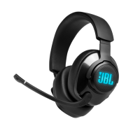 JBL Quantum 400, Over-Ear Wired Gaming Headset, Surround, RGB (Black)