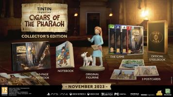 TINTIN Reporter: Cigars of The Pharaoh - Collector's Edition  Nintendo Switch  NEW