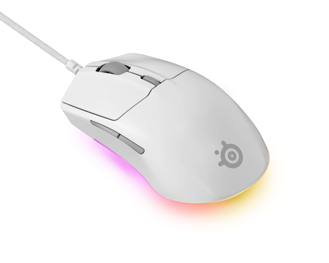 Steelseries Mouse Rival 3  Gen 2 - White  (62516)