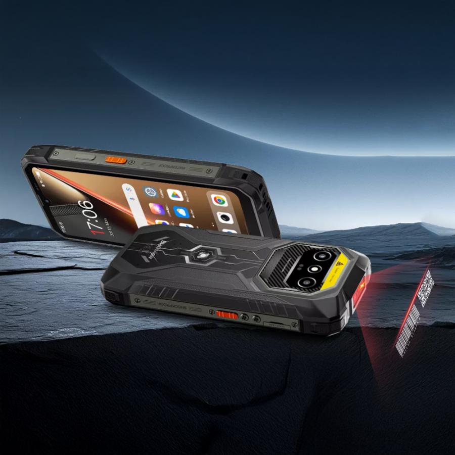 BLACKVIEW OCTA-CORE RUGGED 2D SCANNER PHONE (8GB+256GB) NFC ANDROID 16