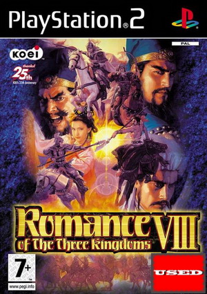 Romance of the Three Kingdoms VIII PS2 USED
