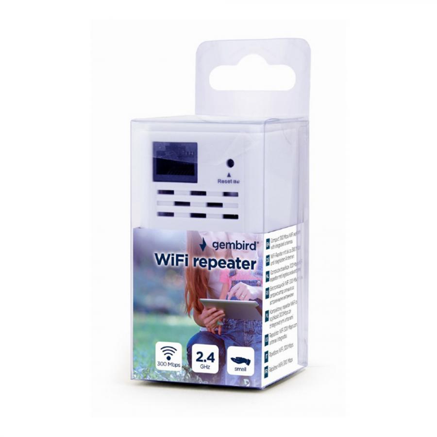 GEMBIRD WIFI REPEATER 300MBPS WHITE