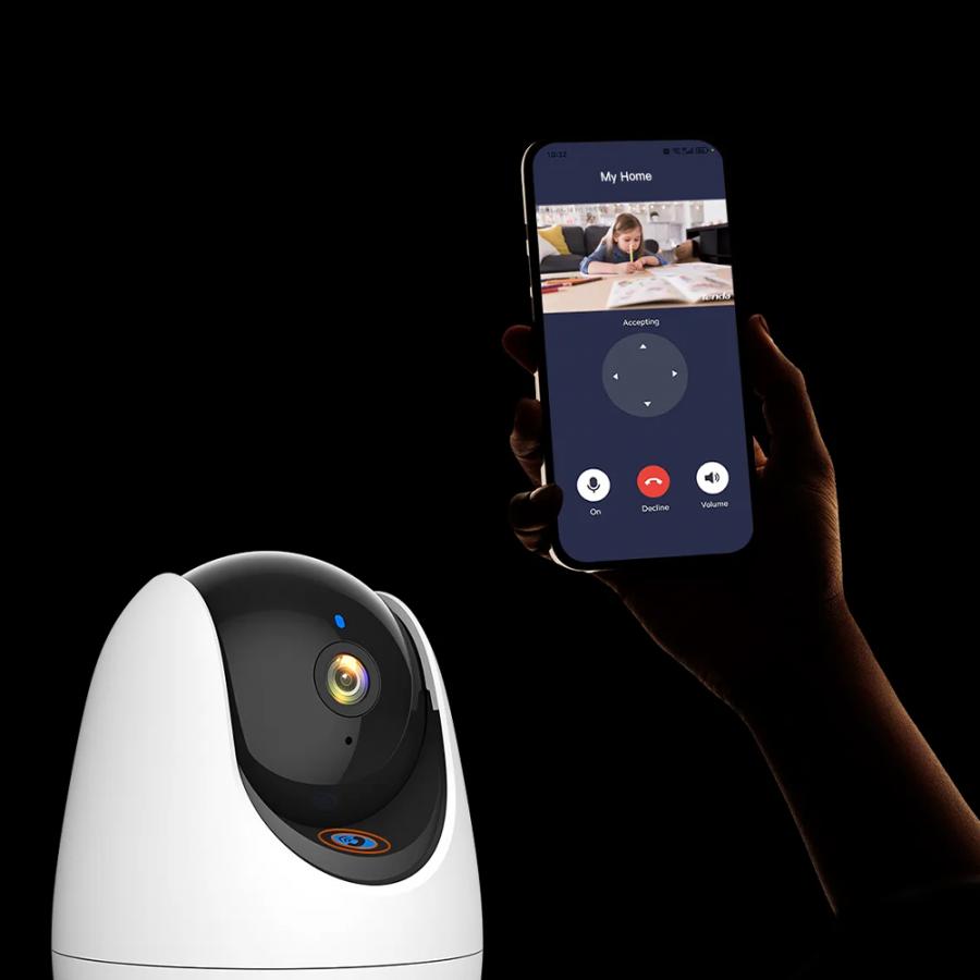 TENDA 5MP AI ULTRA CLEAR SECURITY PAN/TILT CAMERA