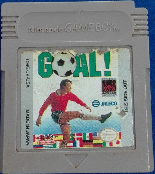 Goal! GameBoy UNBOXED (Worn Sticker)