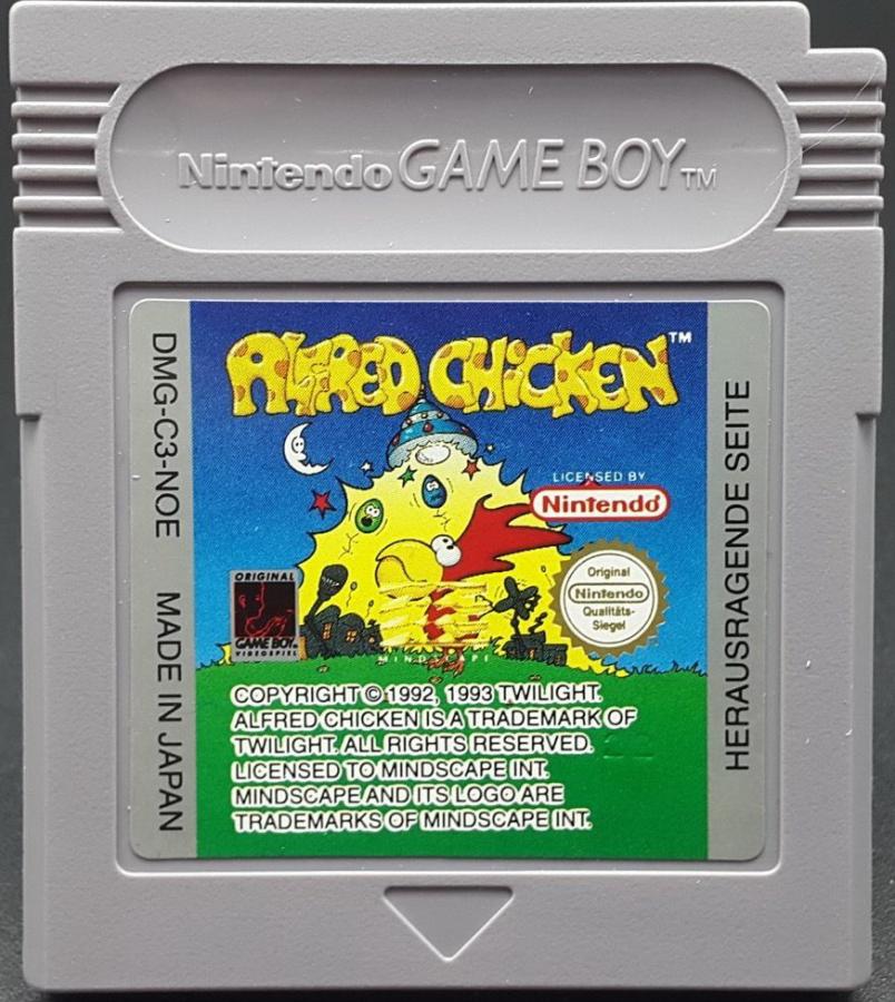 Alfred Chicken GameBoy UNBOXED