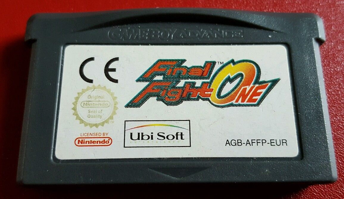Final Fight One GameBoy Advance UNBOXED 