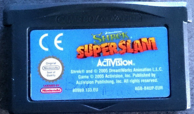 Shrek SuperSlam GameBoy Advance UNBOXED