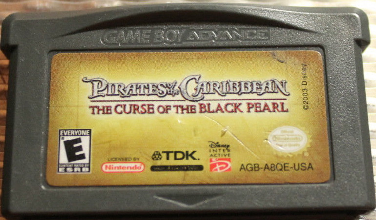 Pirates : The Curse of the Black Pearl GameBoy Advance UNBOXED (NTSC)