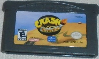 Crash Nitro Kart GameBoy Advance UNBOXED (NTSC)
