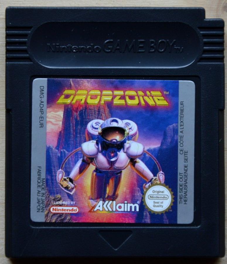Dropzone GameBoy Color UNBOXED (Worn Sticker) 
