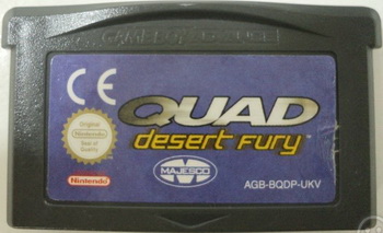 Quad Desert Fury GameBoy Advance UNBOXED (NTSC)