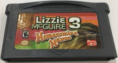 Lizzie McGuire 3: Homecoming Havoc GameBoy Advance UNBOXED (NTSC)