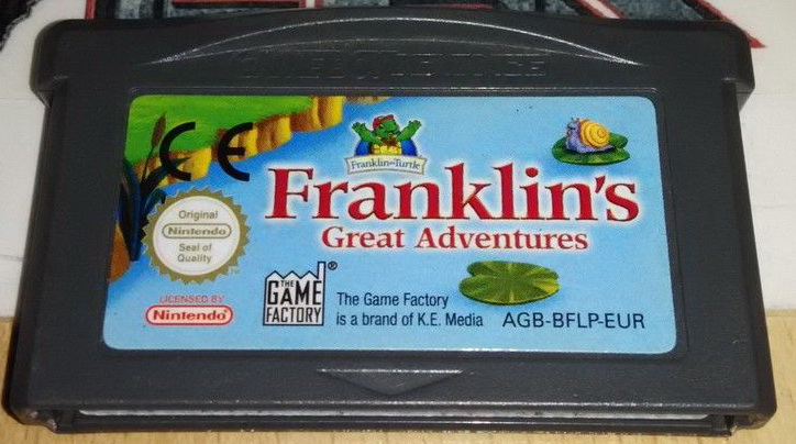 Franklin's Great Adventures GameBoy Advance UNBOXED