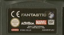 Fantastic 4 GameBoy Advance UNBOXED