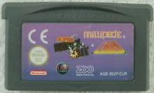 Millipede & Super Breakout & Lunar Lander GameBoy Advance UNBOXED (Worn Sticker)