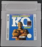 George Foremans KO Boxing GameBoy UNBOXED