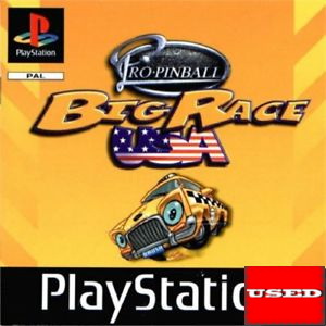 Pro Pinball: Big Race USA PSX USED (Damaged Case)