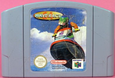 Wave Race 64 N64 UNBOXED (Worn Sticker)