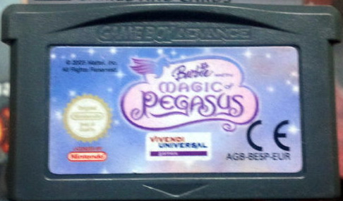 Barbie Magic Pegasus GameBoy Advance UNBOXED
