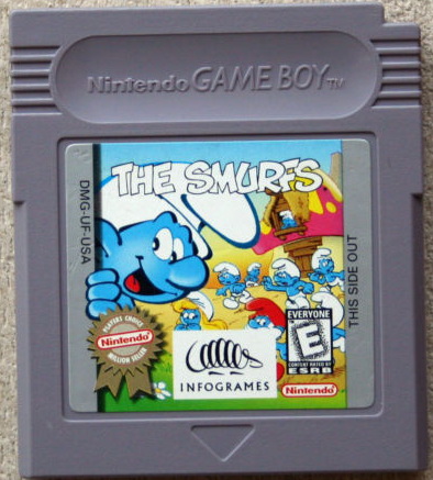 The Smurfs GameBoy UNBOXED (GER)
