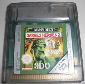 Army Men: Sarge's Heroes 2 GameBoy Color UNBOXED