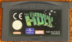 The Incredible Hulk GameBoy Advance UNBOXED