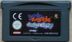 Banjo - Kazzoie Grunty's Revenge GameBoy Advance UNBOXED