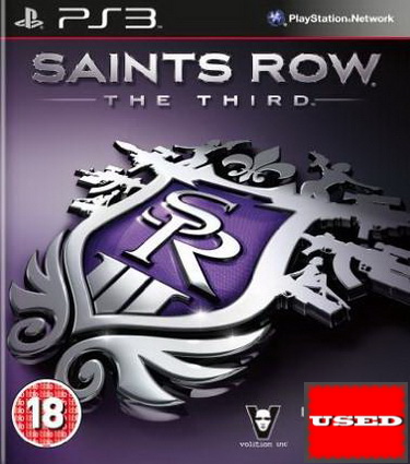 Saints Row: The Third PS3 USED (No  Manual)