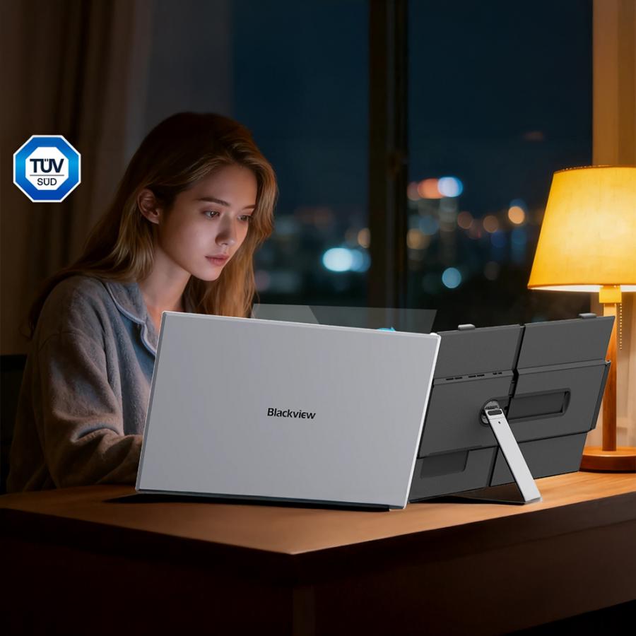 BLACKVIEW 15.3' SINGLE LAPTOP SCREEN EXTENDER LCD 16:10 60Hz 1200P GREY