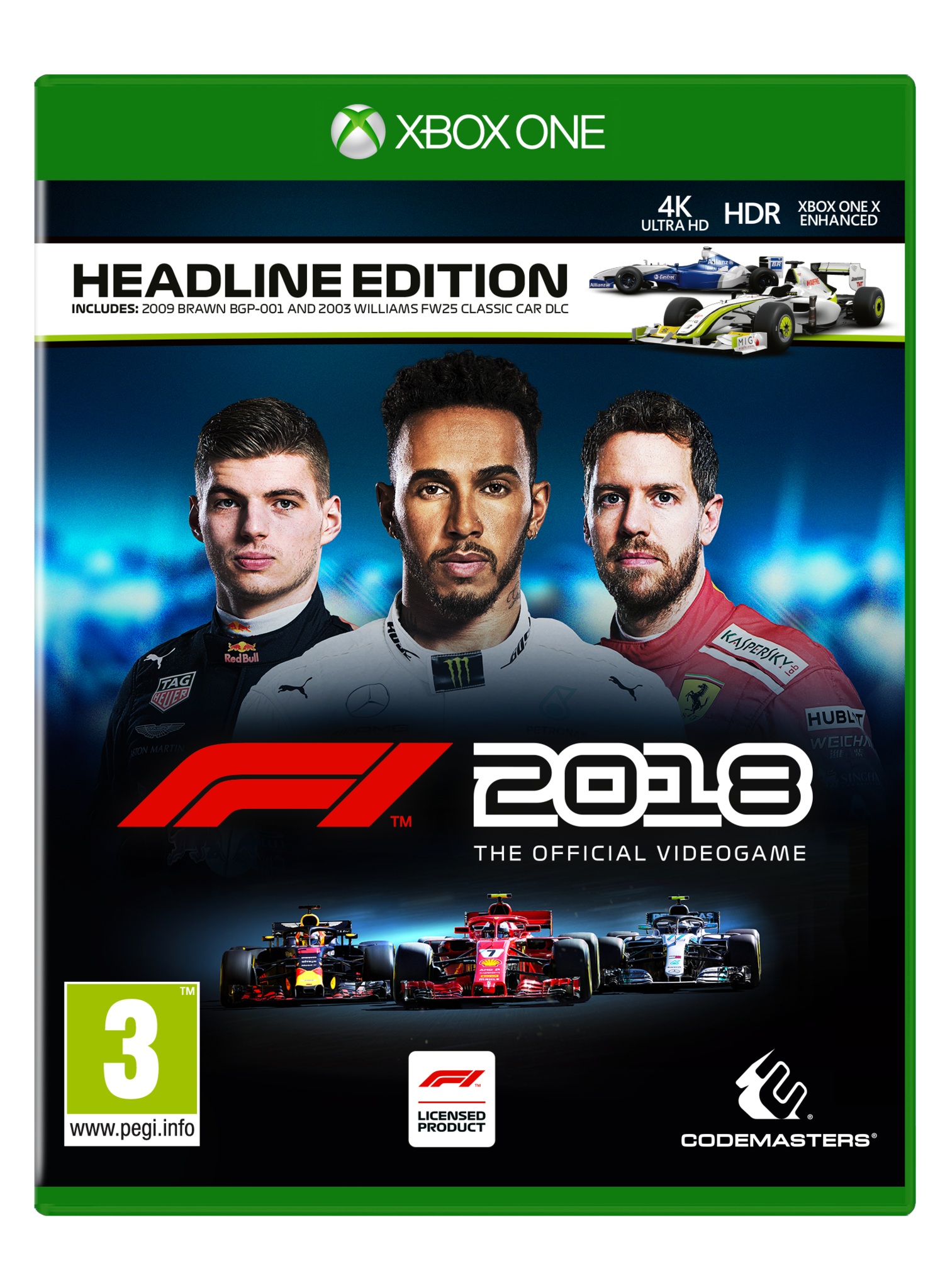 F1 2018 (Headline Edition) XONE NEW