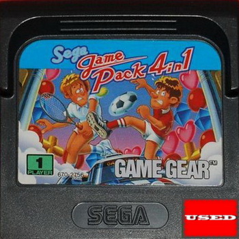 Sega Game Pack 4-in-1 GG UNBOXED