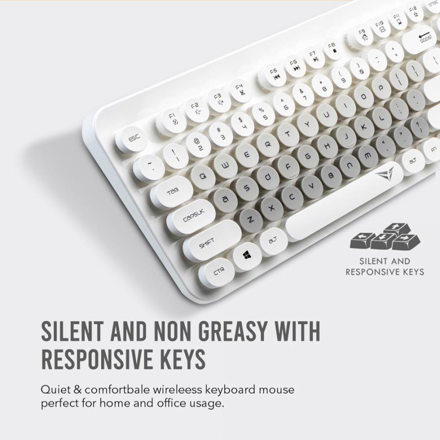 ALCATROZ WIRELESS MOUSE AND KEYBOARD JELLYBEAN A5000 MIST