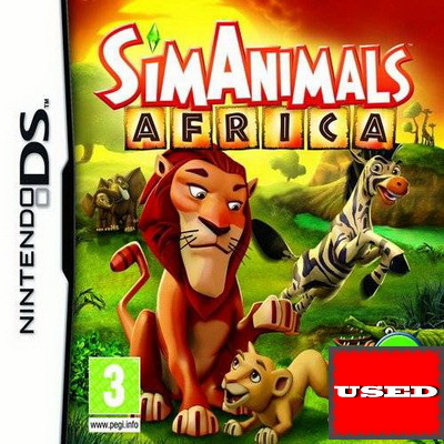 SimAnimals Africa DS USED