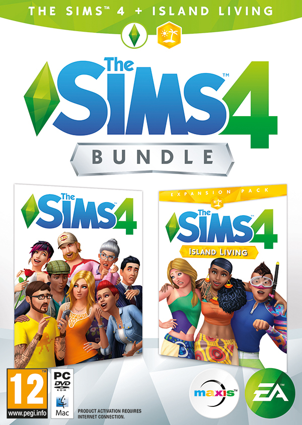 The Sims 4 +  The Sims 4 EP7 (Island Living)  Bundle PC NEW