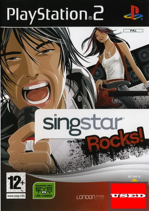 SingStar: Rocks PS2 USED (English Game / GER Cover)