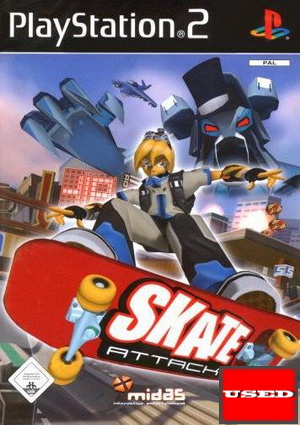 Skate Attack PS2 USED (No Manual)
