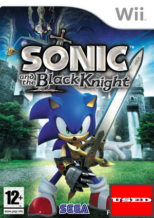 Sonic and the Black Knight Wii USED