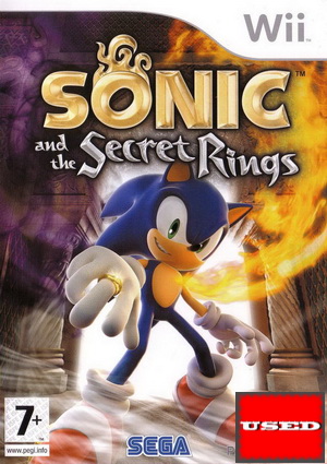 Sonic and the Secret Rings Wii USED 