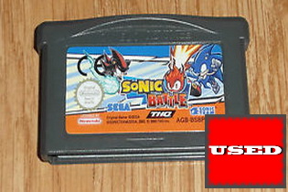 Sonic Battle GameBoy Advance UNBOXED