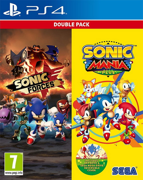 Sonic Mania Plus and Sonic Forces Double Pack PS4 NEW