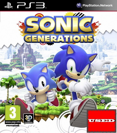 Sonic Generations PS3 USED