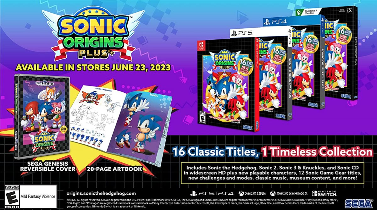 Sonic Origins Plus Limited Edition PS5 NEW