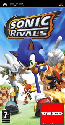 Sonic Rivals  PSP USED (English Game / French Cover)