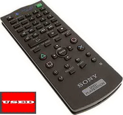 Sony PlayStation 2 DVD Remote Control USED (UNBOXED)